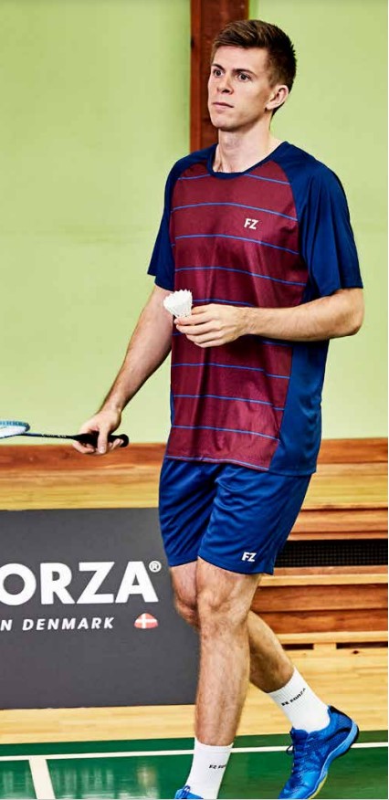 FZ Forza Comfort Men's Badminton Short Socks - Black