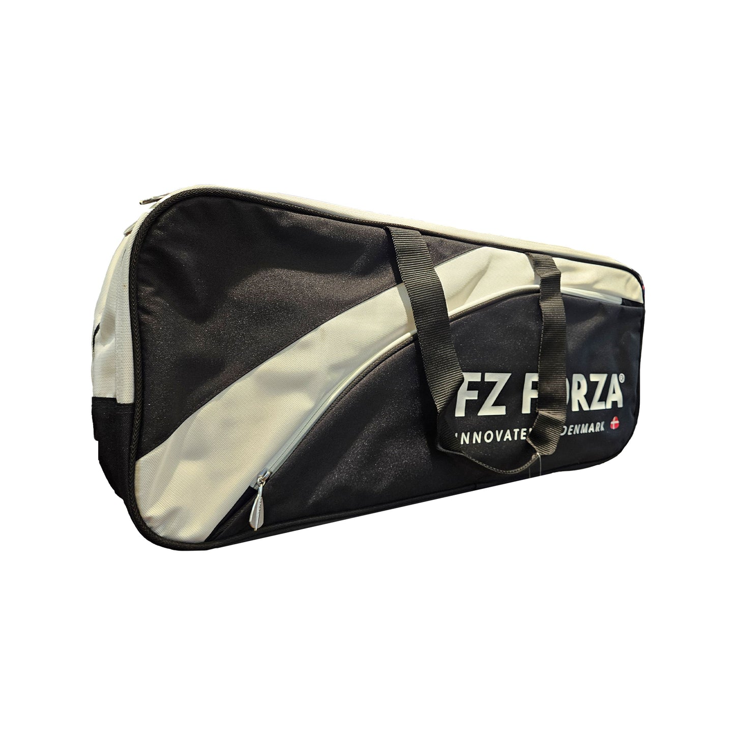 FZ Forza Play Line bag, red white badminton kitbag, 6 racket storage bag, square kitbag for badminton, stylish gear bag, training and tournament bag, dual compartment bag, fiery red sports bag, racket storage bag online, player kitbag