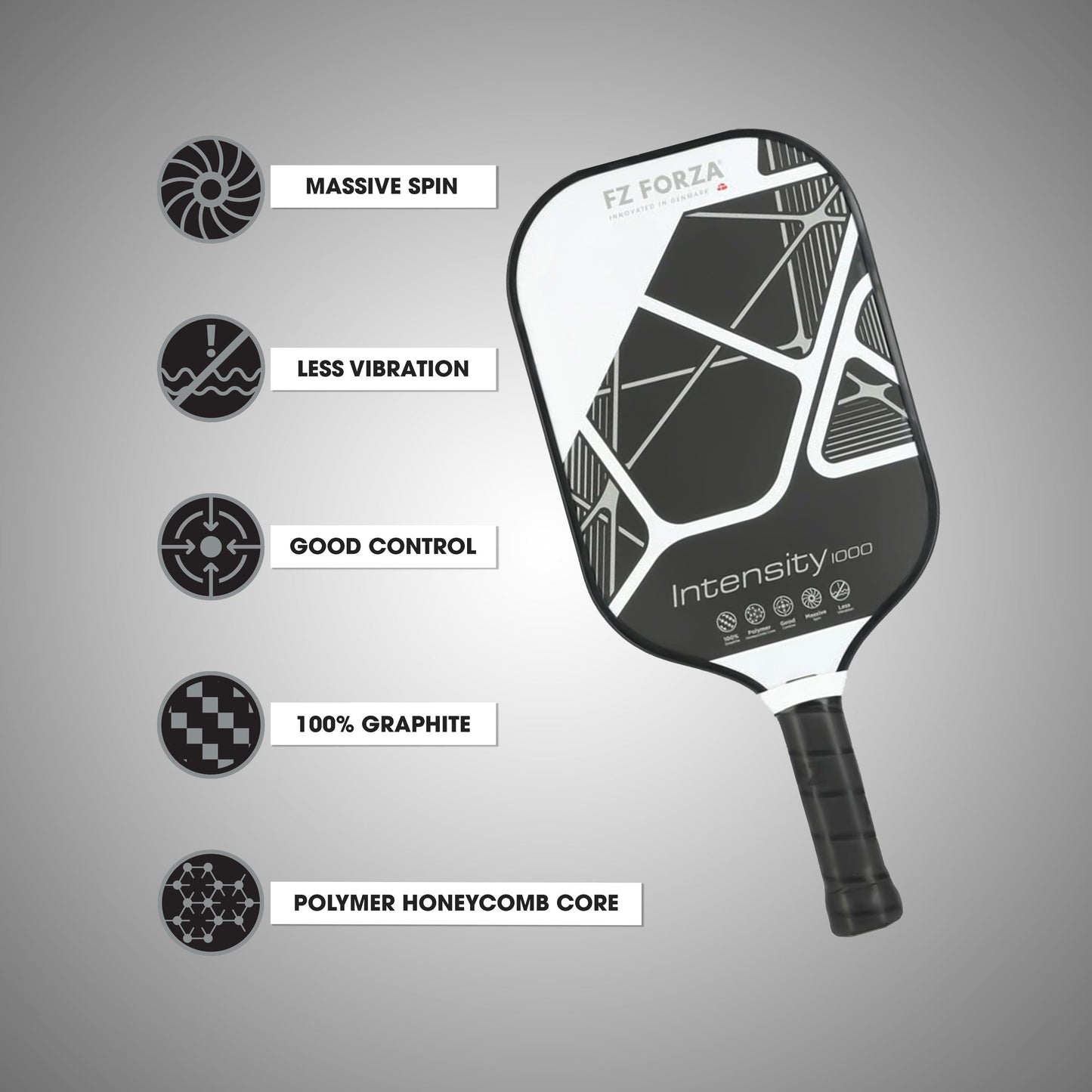 Buy FZ Forza Intensity 1000 Paddle, Shop FZ Forza Pickleball Paddle Black, FZ Forza Intensity 1000 Racket, Lightweight Pickleball Paddle Forza, Durable Pickleball Paddle Black, FZ Forza Competition Paddle, Buy Forza Pickleball Gear Online, Best Pickleball Paddle for Control, FZ Forza Intensity Paddle for Power, Black Pickleball Paddle Forza,Shop FZ Forza Sports Paddle, Buy Pickleball Paddle Intensity 1000,FZ Forza Paddle for Professionals, Balanced Pickleball Paddle Forza, High Performance Pickleball Paddle