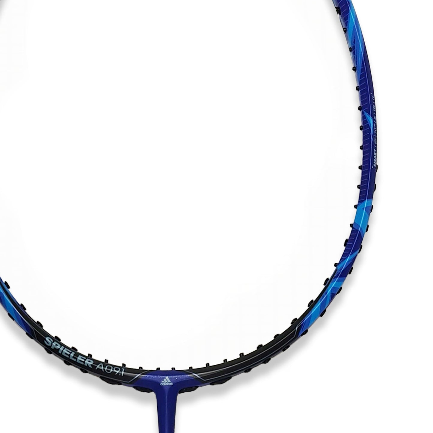 Buy Adidas Spieler A09.1 badminton racket, 4U G5, even balance, Toray 24T frame, Toray 24T shaft, 28 lbs string tension, durable badminton racket, beginner-friendly Adidas racket, badminton gear India, Adidas A09.1 online, professional badminton racket, Adidas badminton equipment, best Adidas racket