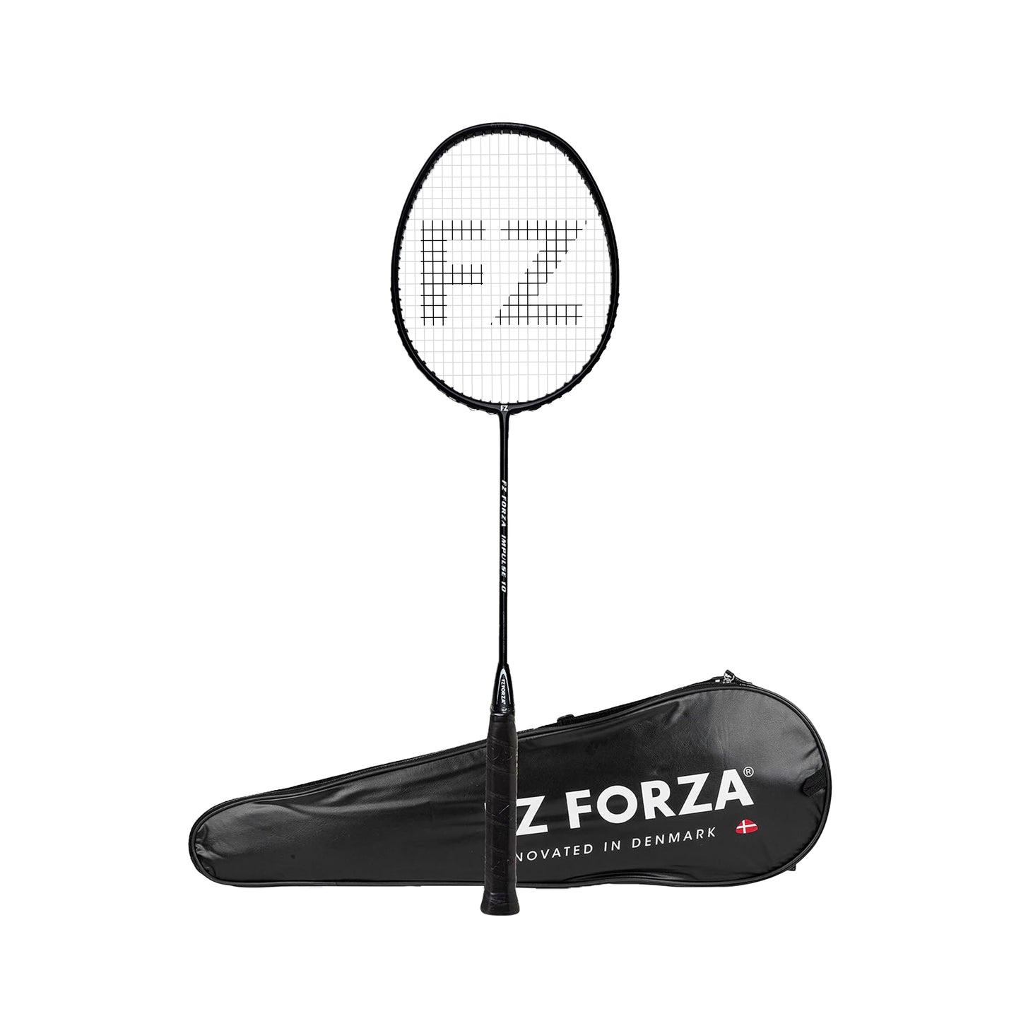 "fz forza impulse 10, impulse 10 strung racket,badminton racket for beginners, entry-level racket 3U G4, strung racket for learners, light and durable racket, affordable badminton racket, forza starter racket, easy swing control racket, training racket for kids, racket for indoor use, graphite frame racket, impulse beginner racket, badminton india, g4 grip training racket, practice racket for new players, red and black racket, low price badminton racket, starter gear for badminton, head-light control racket