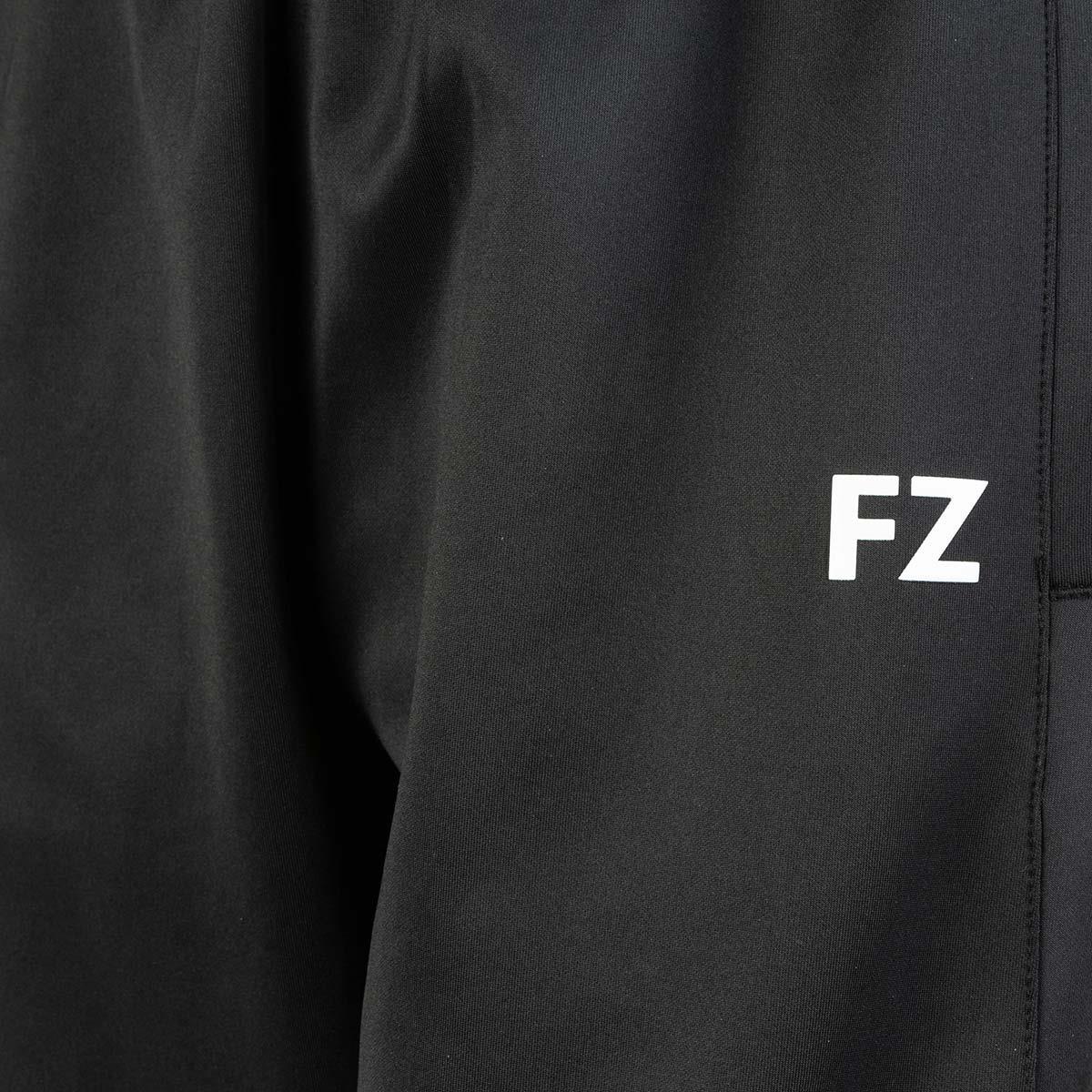 black sports pants for women, Plymount black badminton pant, women’s stretch court pants black, breathable black training pants, FZ Forza Dryforze black pants