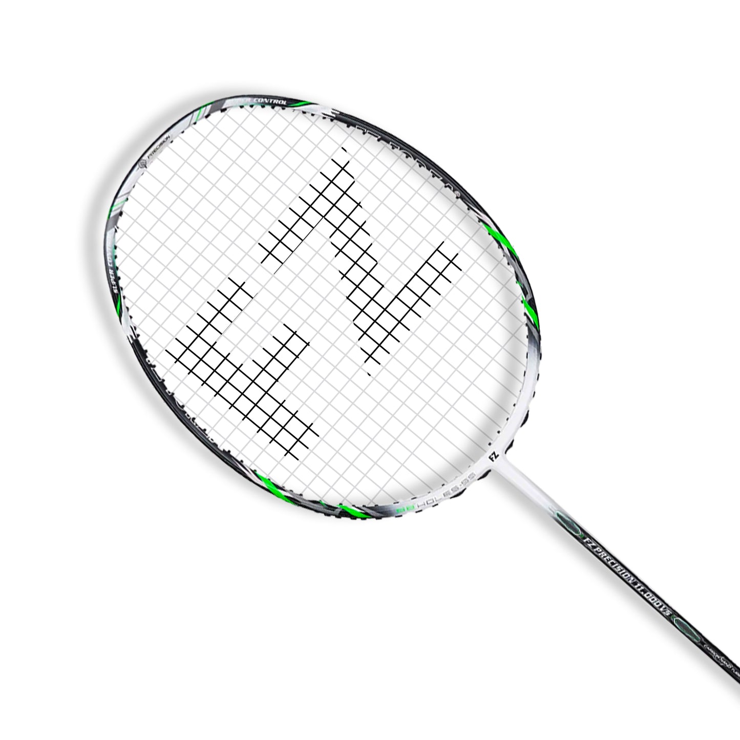 FZ Forza Precision 11000 Very Stiff, Precision 11000 stiff shaft, 3U G5 advanced racket, FZ Forza pro badminton gear, buy high stiffness racket, powerful badminton racket, graphite shaft racket, control-oriented racket, Forza Precision series, tournament level racket, strung racket for serious players