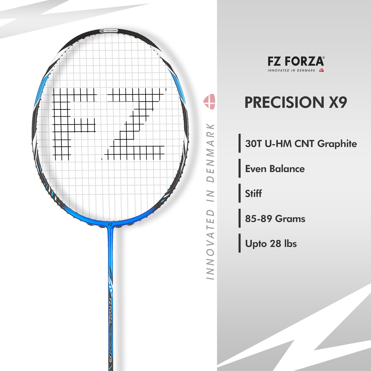 FZ Forza Precision X9, Precision X9 badminton racket, 3U G5 unstrung racket, intermediate level racket, badminton racket for accuracy, FZ Forza X9 specs, unstrung graphite racket, FZ Forza Precision series, training racket intermediate, powerful badminton racket, shop Precision X9, badminton racket India buy, control and power racket, FZ Forza 3U G5, Forza mid-level racket, badminton match racket, durable graphite frame, FZ Forza unstrung precision racket, intermediate grip badminton racket