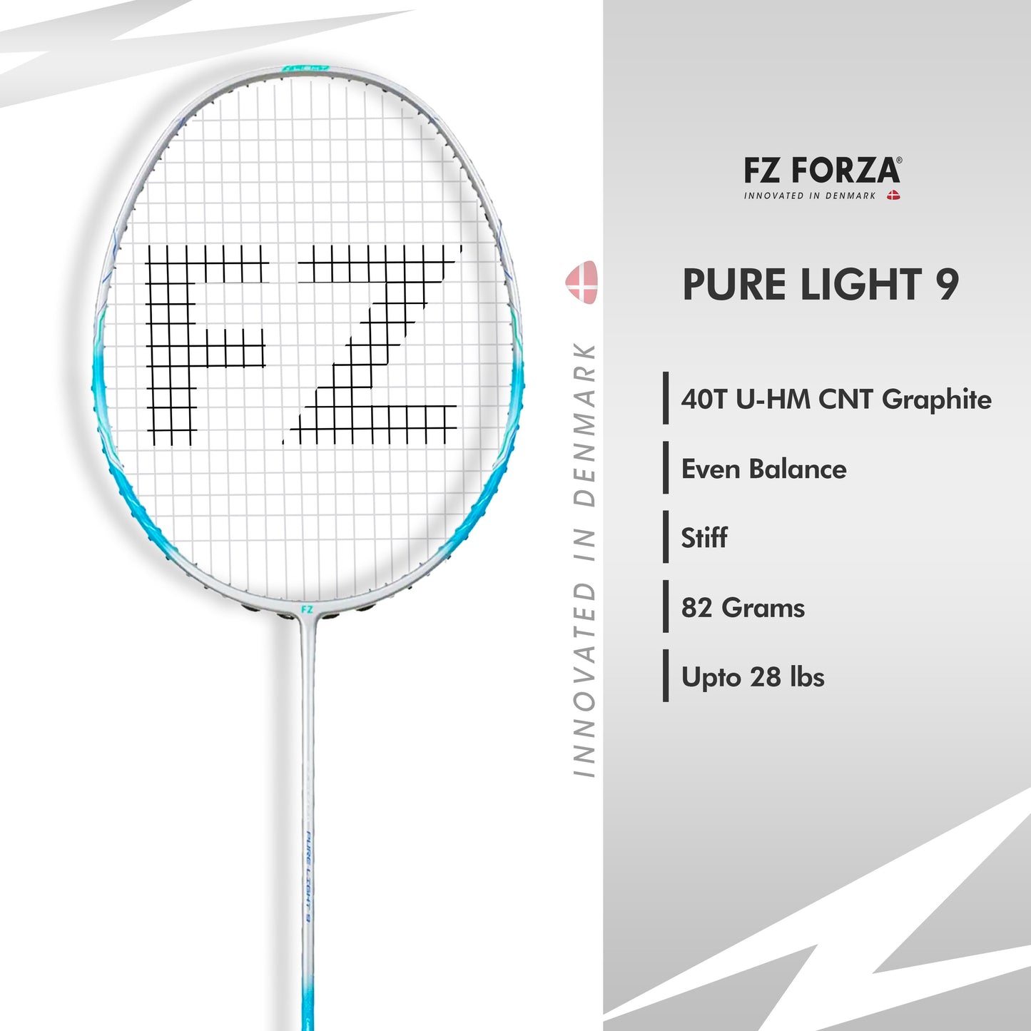 Buy FZ Forza Pure Light 9,FZ Forza Pure Light 9 Unstrung, FZ Forza Pure Light racket 4U G5, lightweight badminton racket, advanced player racket, Pure Light 9 specs, badminton racket unstrung, FZ Forza 4U G5, advanced level badminton gear, high performance racket, FZ Forza racket for power, durable badminton racket, FZ Forza advanced racket, professional badminton racket, unstrung lightweight racket, shop FZ Forza racket, FZ Forza Pure Light 9 India, Pure Light series badminton
