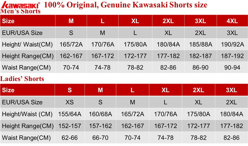 Kawasaki Ultimate Comfort Men's Badminton Shorts - Black