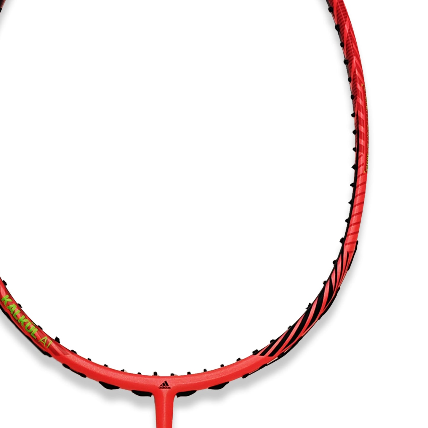 Buy Adidas Kalkul A1 badminton racket, 4U G5, intermediate racket, even balance, high modulus graphite frame and shaft, 28 lbs string tension, durable badminton racket Adidas, control and speed racket, Adidas Kalkul A1 online, professional badminton racket, Adidas badminton equipment, best Adidas racket