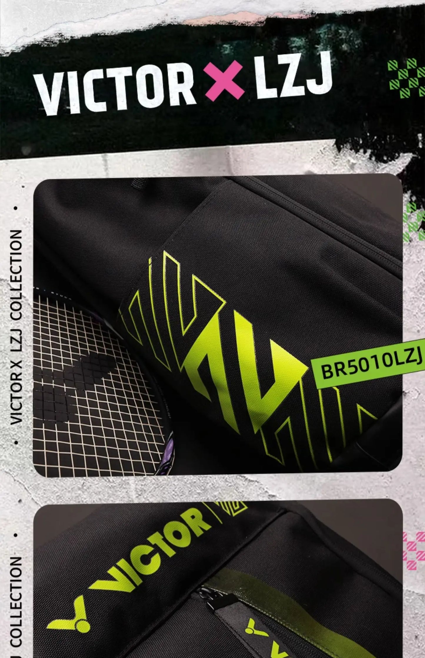 BR5010LZJ-C Badminton Backpack (Lee Zii Jia Collection)