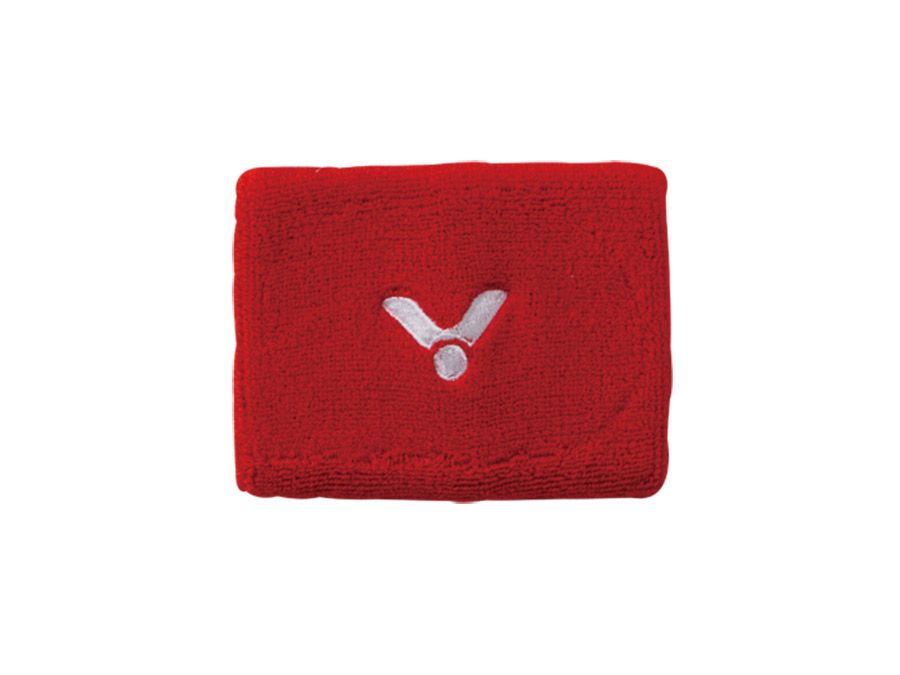 Victor wrist band, cotton sports wristbands, badminton wrist sweatband, soft elastic wristband, Victor SP-123 band, gym wristband, red and white wristbands, breathable sports band, tennis wrist support, wrist sweat absorb band, badminton accessories, performance wristbands, racket sports wristband, Victor wrist gear, soft wristband pair