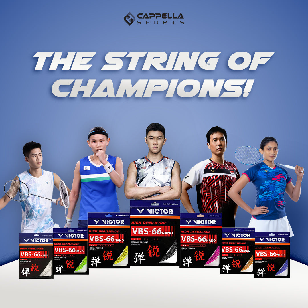 Victor VBS-66N string, Tai Tzu Ying string, high repulsion string, 0.66mm string gauge, medium feel badminton string, control and power string, Japanese badminton string, multi-color badminton string, badminton string for professionals, racket upgrade string, Victor pro series string, badminton string choice for speed, lightweight string, tournament-level string, Victor signature string