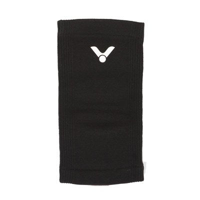 Victor elbow wrap, elastic elbow band, high compression brace, breathable joint support, black elbow strap, adjustable elbow sleeve, badminton elbow protector, tennis elbow gear, neoprene and spandex brace, gym-ready elbow wrap, flexible sports brace, joint pain gear, elbow tendon support, athletic arm support, durable elbow wrap