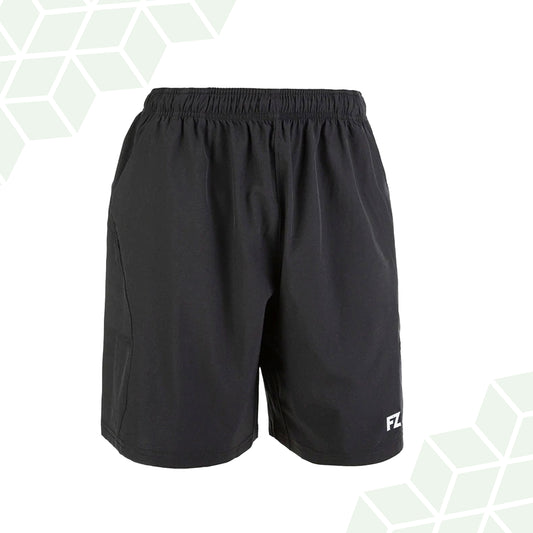 buy junior badminton shorts black, FZ Forza Ajax shorts, kids' badminton wear, junior dryforze shorts, stretchable sports shorts, boys badminton shorts, anti-shrink shorts for juniors, breathable black sports shorts, lightweight badminton gear kids, junior players shorts, comfortable badminton shorts, courtwear for kids, FZ Forza junior apparel, durable badminton shorts youth, unisex junior badminton shorts