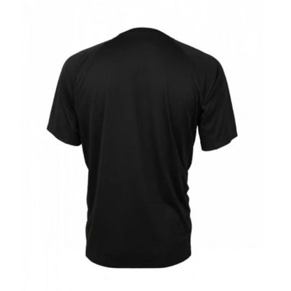 buy black unisex badminton t-shirt, FZ Forza Bling tee, red-black sports shirt, anti-static badminton top, dryforze breathable shirt, stylish badminton t-shirt, unisex sportswear, performance badminton shirt, Forza courtwear unisex, black badminton tee, athletic t-shirt for games, high-performance sports top, lightweight unisex shirt, sports tee for training, moisture-wicking t-shirt