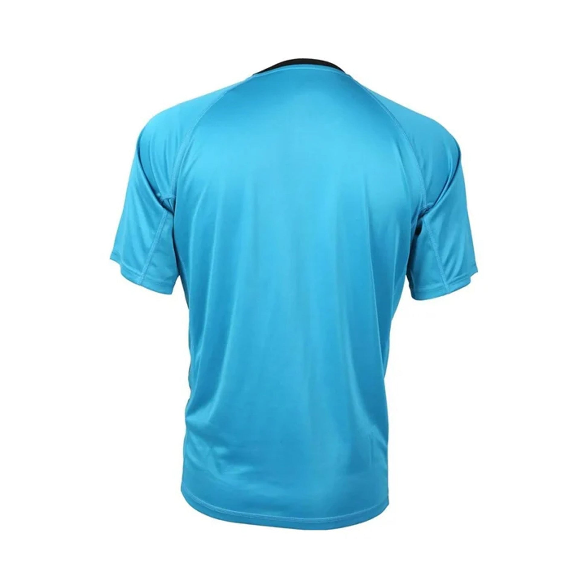 junior badminton t-shirt blue, Atomic Blue t-shirt kids, FZ Forza Bling t-shirt, lightweight kids’ court shirt, stretchable junior badminton wear, breathable children’s badminton tee