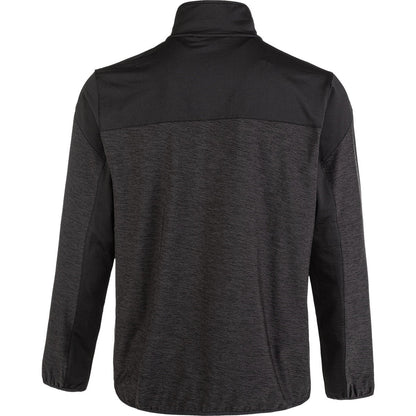 men’s black badminton jacket, FZ Forza Bradford jacket for men, shop men’s sports jacket black, breathable men’s badminton jacket, anti-shrink black jacket, Dry forze men’s court jacket, athletic fit black jacket, men’s polyester badminton jacket
