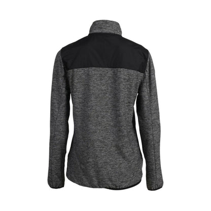 Haze jacket for women badminton, FZ Forza women’s black jacket, black badminton jacket for women, anti-pilling women’s courtwear, lightweight Dryforze jacket, stylish black jacket for sports, badminton jacket for female players
