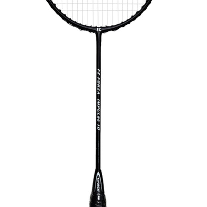 "fz forza impulse 10, impulse 10 strung racket,badminton racket for beginners, entry-level racket 3U G4, strung racket for learners, light and durable racket, affordable badminton racket, forza starter racket, easy swing control racket, training racket for kids, racket for indoor use, graphite frame racket, impulse beginner racket, badminton india, g4 grip training racket, practice racket for new players, red and black racket, low price badminton racket, starter gear for badminton, head-light control racket