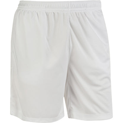 white unisex badminton shorts, buy badminton shorts white color, FZ Forza white polyester shorts, anti-static court shorts white, Dryforze technology shorts, stretchable sports shorts white, breathable badminton shorts, unisex white sports shorts, FZ Forza performance apparel, white badminton gear men women, badminton training shorts white, anti-shrink sports shorts, stylish badminton shorts white, FZ Forza anti-pilling white shorts, badminton shorts with Dryforze, soft polyester court shorts