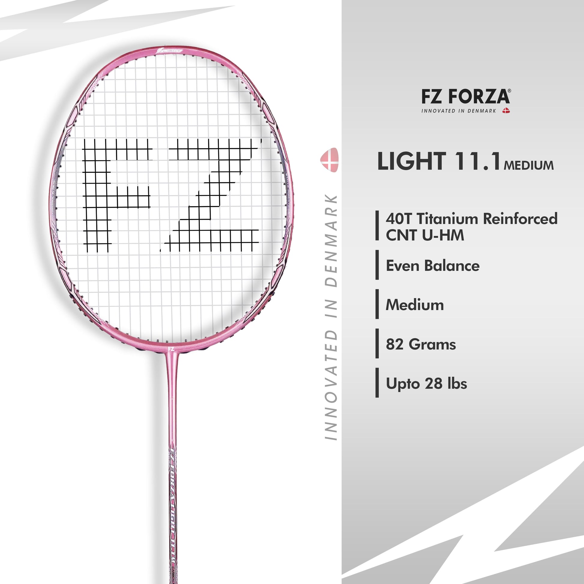 FZ Forza Light 11.1 Medium, Light 11.1 strung racket, medium flex badminton racket, advanced player badminton racket, 4U G5 racket specs, FZ Forza Light series, high performance racket, badminton racket for precision, buy Forza Light 11.1, FZ Forza strung racket, professional badminton gear, control and power racket, badminton racket advanced level, Light 11.1 specs, FZ Forza training racket, lightweight performance racket, top quality badminton racket, FZ Forza Light 11.1 India