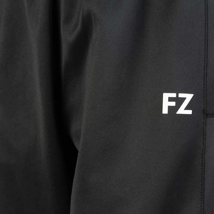 black sports pants for women, Plymount black badminton pant, women’s stretch court pants black, breathable black training pants, FZ Forza Dryforze black pants