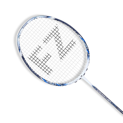 FZ Forza Precision 11000 Medium, Precision 11000 badminton racket, 3U G4 medium flex racket, strung racket for advanced players, FZ Forza medium stiffness, badminton control racket, graphite racket for smash, Forza advanced gear, buy badminton racket, Precision 11000 G4 size