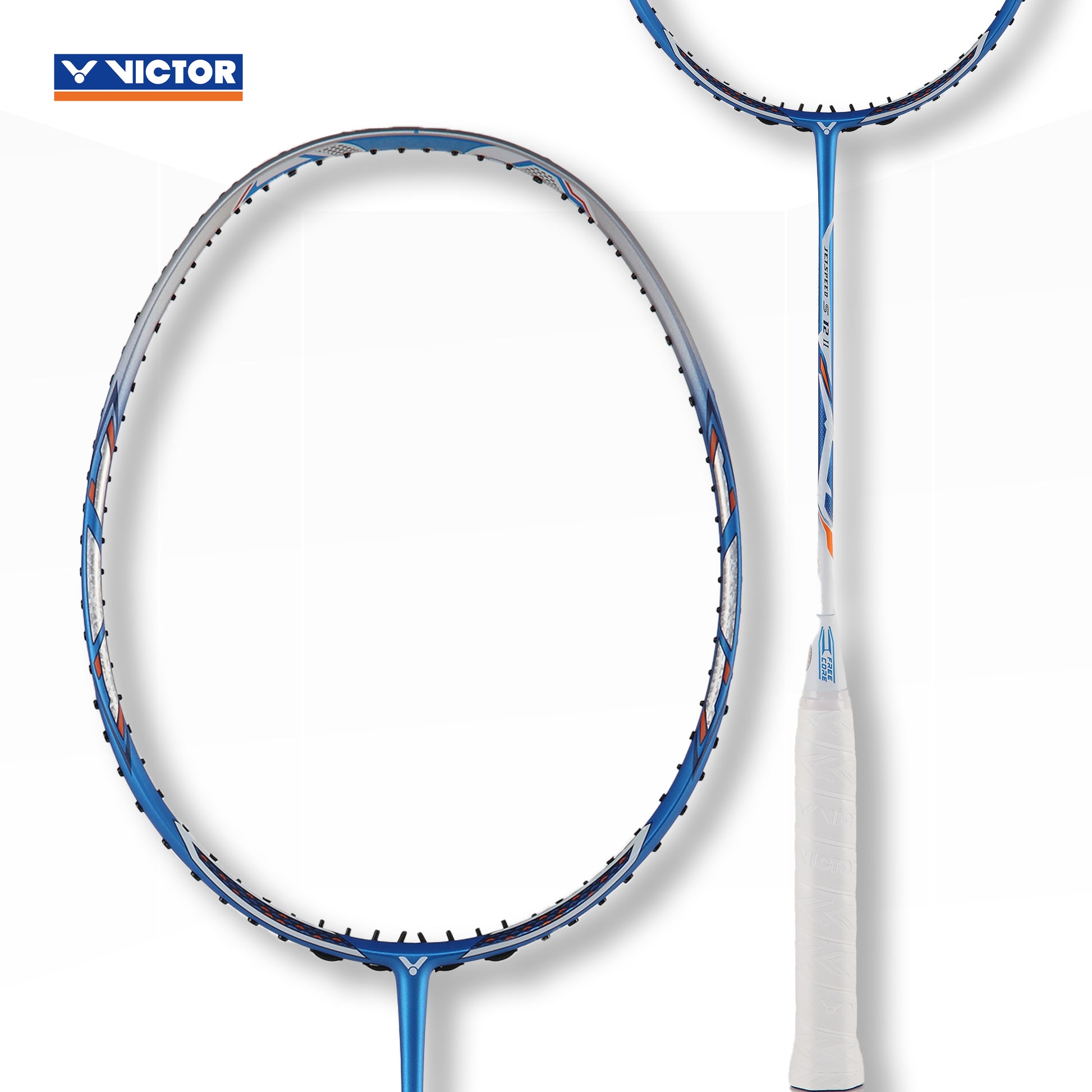 Jet Speed-12II F racket, high tension racket, graphite shaft, TR+ nano fortify technology, stiff shaft, professional badminton racket, advanced graphite frame, high performance racket, lightweight 4U racket, fast responsive shots, durable badminton racket, competitive sports gear, tournament racket, string tension control, flexible shaft