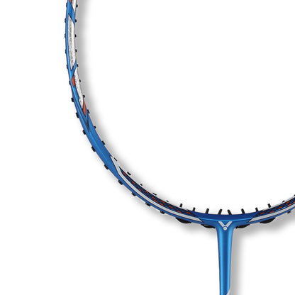 Jet Speed-12II F racket, high tension racket, graphite shaft, TR+ nano fortify technology, stiff shaft, professional badminton racket, advanced graphite frame, high performance racket, lightweight 4U racket, fast responsive shots, durable badminton racket, competitive sports gear, tournament racket, string tension control, flexible shaft