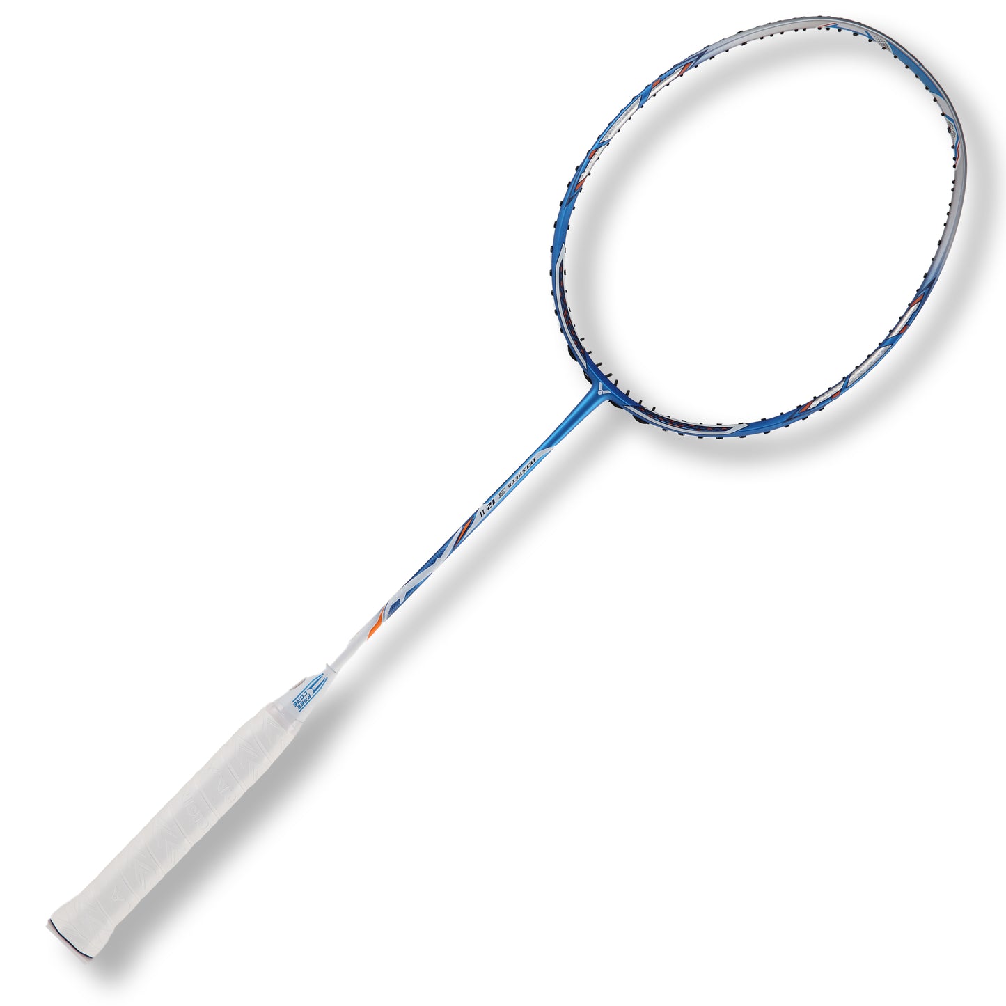 Jet Speed-12II F racket, high tension racket, graphite shaft, TR+ nano fortify technology, stiff shaft, professional badminton racket, advanced graphite frame, high performance racket, lightweight 4U racket, fast responsive shots, durable badminton racket, competitive sports gear, tournament racket, string tension control, flexible shaft