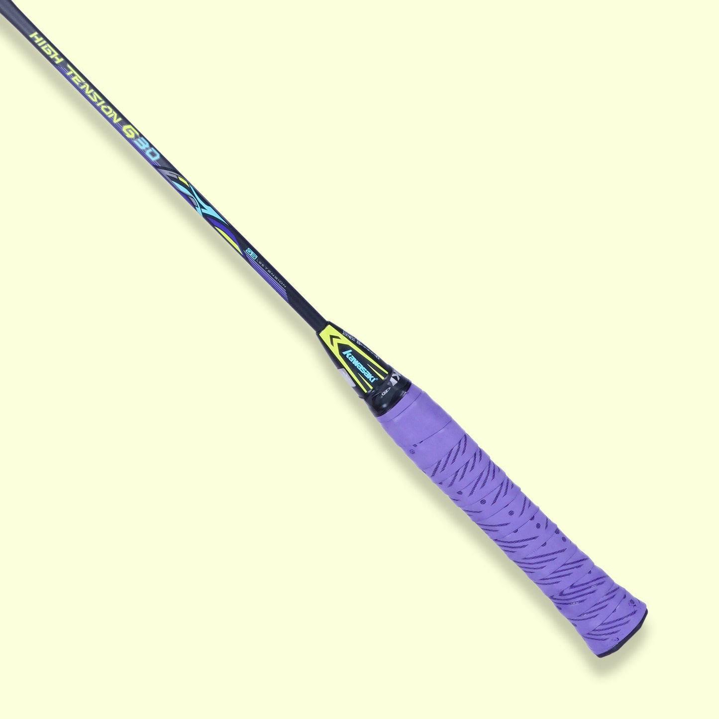 kawasaki high tension g30, head heavy racket, 4U badminton racket, 35 lbs string tension racket, graphite badminton racket,  badminton racket, advanced racket badminton, powerful badminton racket, kawasaki racket india, racket for hard hitters, 24T graphite frame, 24T medial shaft, kawasaki racket 4U G1, durable badminton racket, racket for aggressive play, badminton racket for professionals, buy head heavy racket, badminton racket with control, badminton racket string tension, kawasaki high tension series