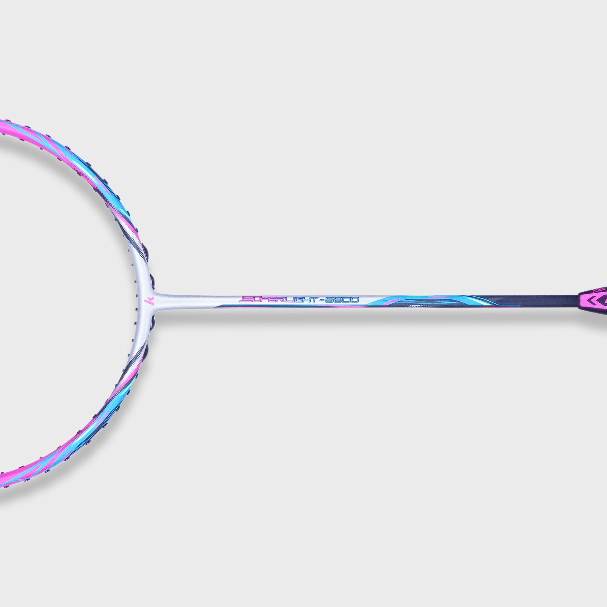 kawasaki super light 6800, super head heavy racket, 6U badminton racket, lightweight graphite racket, 28 lbs string tension racket, kawasaki intermediate racket, carbon fiber frame racket, badminton speed racket, racket for smash power, graphite badminton racket india, kawasaki lightweight racket, fast play racket, head heavy racket, 24T + 30T graphite, badminton gear for clubs, badminton racket control, training racket badminton, durable badminton racket, high balance racket, kawasaki badminton