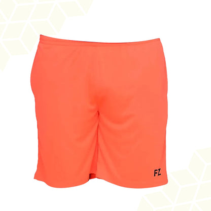 buy fiery coral badminton shorts, unisex badminton shorts fiery coral, FZ Forza coral shorts for men, women’s fiery coral court shorts, anti-static badminton shorts, Dryforze badminton shorts, FZ Forza Dryforze apparel, badminton shorts unisex polyester, lightweight badminton shorts,stylish fiery coral sports shorts, breathable sports shorts coral, badminton clothing for men and women, premium coral badminton wear, badminton shorts with stretch fabric, anti-pilling coral shorts, FZ Forza training wear coral