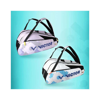 series kitbag Victor BR6219, full‑size badminton kit bag, shoe pocket, racket compartment, accessory pouch, durable polyester bag, team training kit carrier, everyday use bag, strong construction, travel‑ready bag, badminton gear organiser, lightweight kit bag, large capacity design, court ready storage