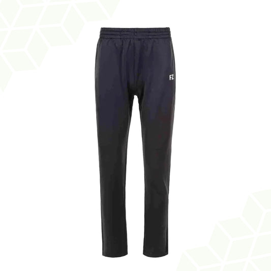black sports pants for women, Plymount black badminton pant, women’s stretch court pants black, breathable black training pants, FZ Forza Dryforze black pants