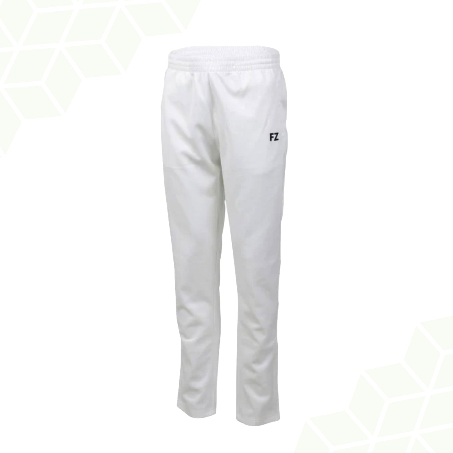 women’s white sports pants, FZ Forza Plymount pant white, badminton training pants women, breathable courtwear white, stretchable white pants for badminton