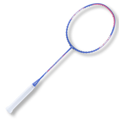 JS-12FTD JetSpeed racket, unstrung badminton racket, medium flexible shaft, high resilience graphite, pyrofil technology, lightweight 4U racket, string tension control, graphite frame, professional badminton racket, advanced performance, fast swing, durable badminton racket, competitive racket, lightweight sports gear, flexible shaft