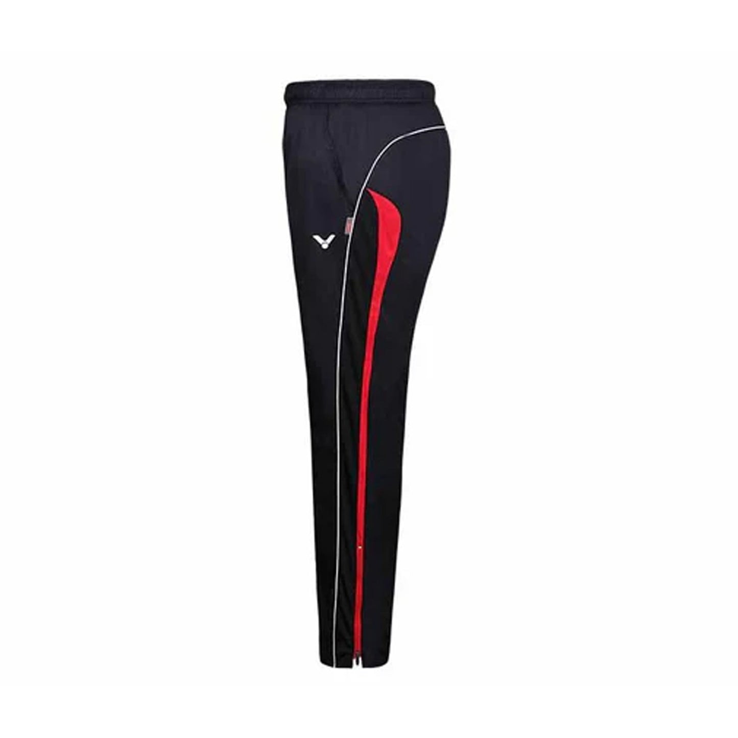 women’s badminton pants, Victor black/red pants, antistatic and super heat tech, warm sports pants, polyester badminton trousers, flexible athletic pants, breathable training wear, cold weather badminton gear, moisture-wicking pants, tournament wear for women, durable sportswear, indoor training pants, performance badminton apparel, lightweight sports trousers