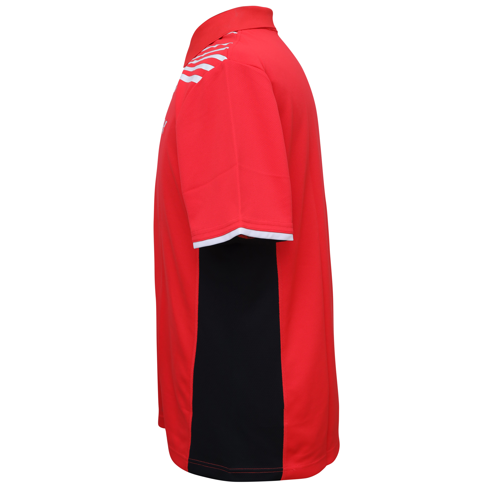 Polo S-3209-D, polyester polo shirt, PerfectDry technology, breathable polo, athletic polo shirt, moisture-wicking fabric, buttoned collar, lightweight sportswear, badminton polo shirt, unisex polo, quick dry fabric, training shirt, sports polo, comfortable fit, casual sportswear, polyester shirt