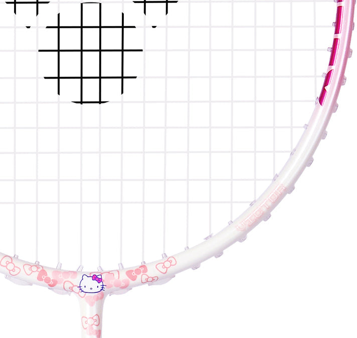 Victor Drive X KT racket, unstrung 4U G5 racket, pro-level badminton racket, high resilience graphite, Nano Resin shaft racket, customizable string tension, slightly stiff response racket, badminton for aggressive players, fast swing racket, racket with bag, advanced player racket, compact head racket, Drive X series, racket with performance shaft, Victor Drive series racket