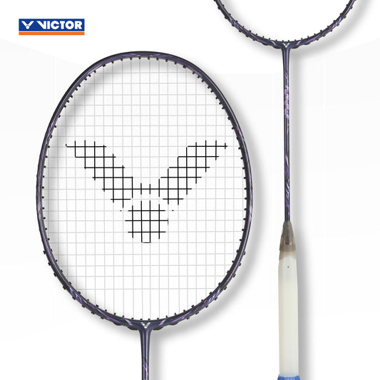 AuraSpeed ARS-FANTOME-J racket, ultra slim frame, professional badminton racket, stiff shaft, nano aerogel frame, high performance fiber, lightweight 4U racket, fast precision shots, top player racket, graphite frame, tournament badminton racket, durable racket, flexible shaft, fast swing racket, purple badminton racket