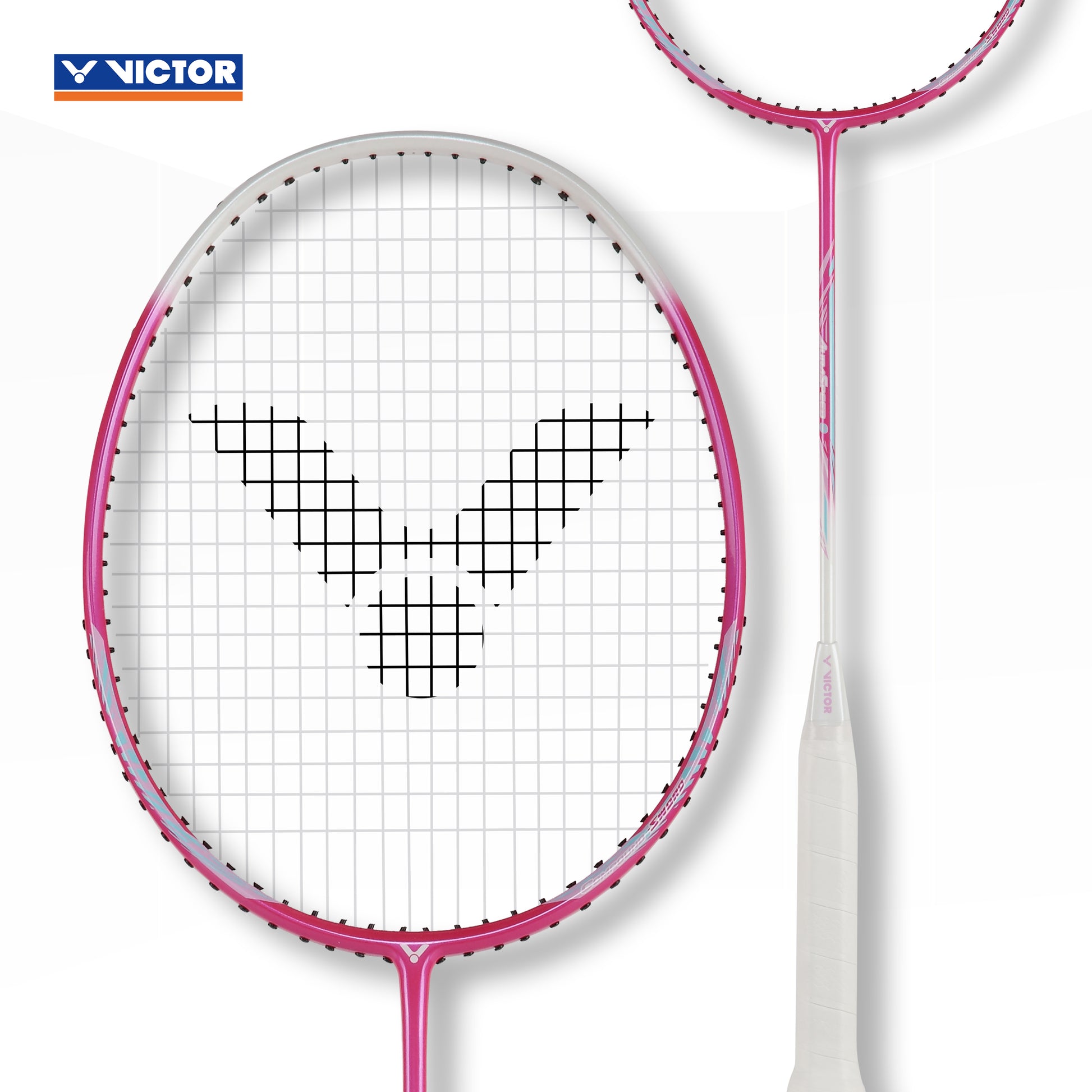 Victor Aura Speed 9 racket, lightweight strung badminton racket, graphite resin racket, 4U G5 badminton racket, low tension badminton racket, Victor AuraSpeed series, badminton racket for control, beginner to intermediate racket, Victor lightweight racket, badminton gear blue, resin shaft racket, smooth swing badminton racket, Victor AuraSpeed technology, responsive badminton racket, badminton for club players