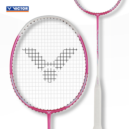Victor Aura Speed 9 racket, lightweight strung badminton racket, graphite resin racket, 4U G5 badminton racket, low tension badminton racket, Victor AuraSpeed series, badminton racket for control, beginner to intermediate racket, Victor lightweight racket, badminton gear blue, resin shaft racket, smooth swing badminton racket, Victor AuraSpeed technology, responsive badminton racket, badminton for club players