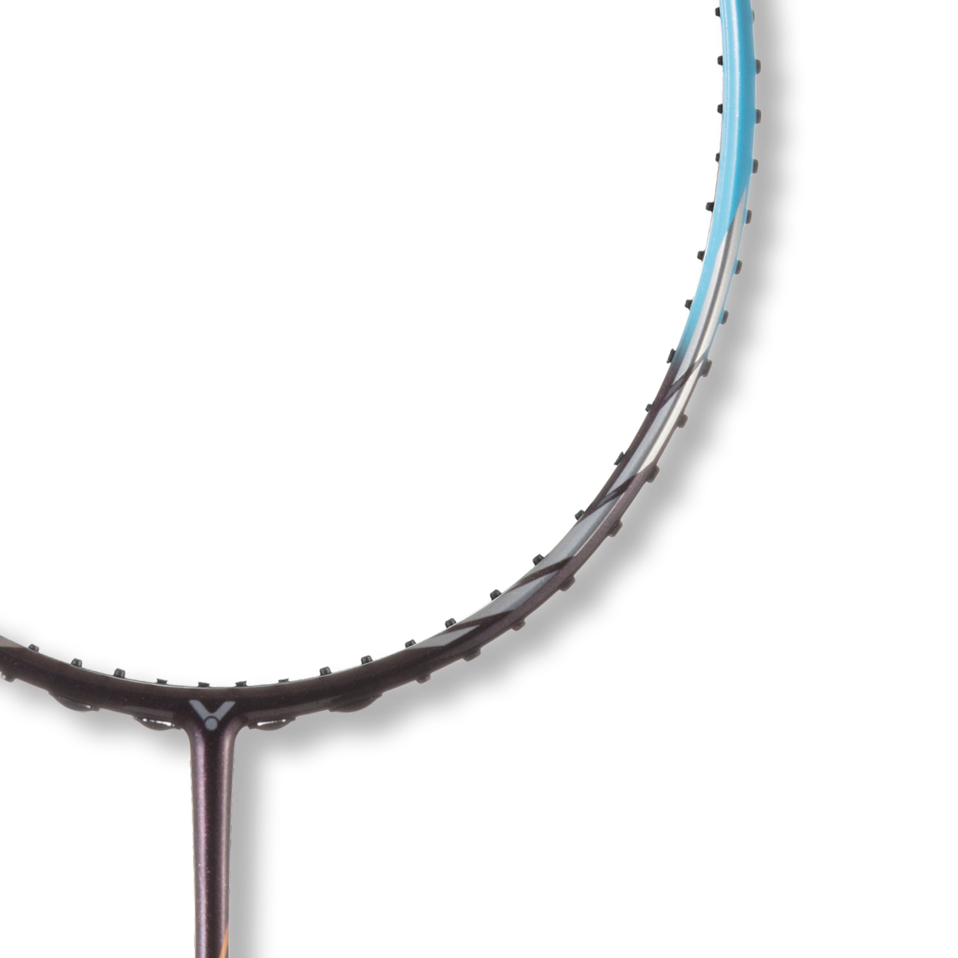 Victor Auraspeed 70K, unstrung blue racket, nano resin tech, hard cored graphite frame, 6.8 shaft construction, stiff flex badminton racket, Victor for tournament play, durable high performance racket, 3U/4U Victor series, control and speed racket, badminton racket for intermediate level, G5 grip racket, Victor Auraspeed series, badminton with balance and precision