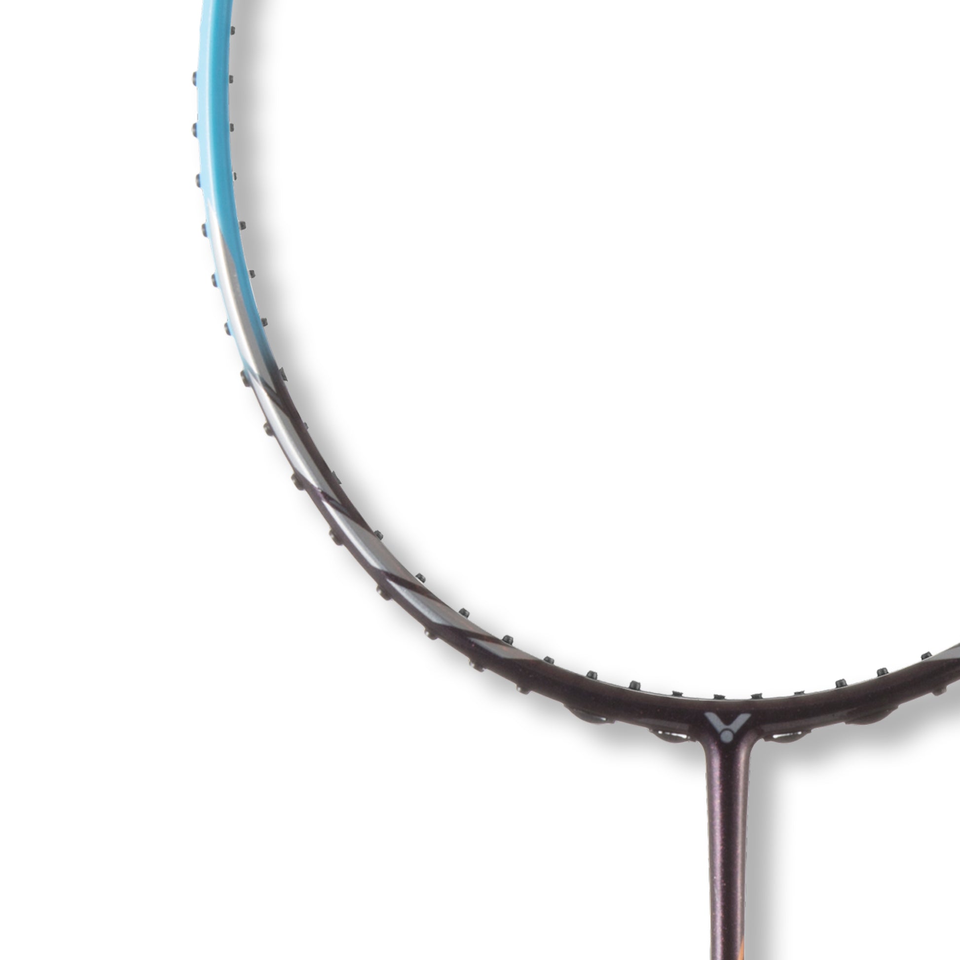 Victor Auraspeed 70K, unstrung blue racket, nano resin tech, hard cored graphite frame, 6.8 shaft construction, stiff flex badminton racket, Victor for tournament play, durable high performance racket, 3U/4U Victor series, control and speed racket, badminton racket for intermediate level, G5 grip racket, Victor Auraspeed series, badminton with balance and precision