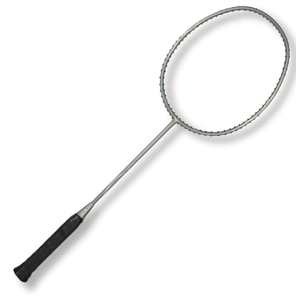 Victor Auraspeed 3200, ARS-3200 racket, silver badminton racket, beginner badminton racket, slightly head-light racket, medium flex badminton racket, graphite resin shaft, fast swing racket, defensive play racket, 4U G5 Victor racket, lightweight racket, Victor training racket, ARS badminton series, Victor racket for speed, cream grey design racket