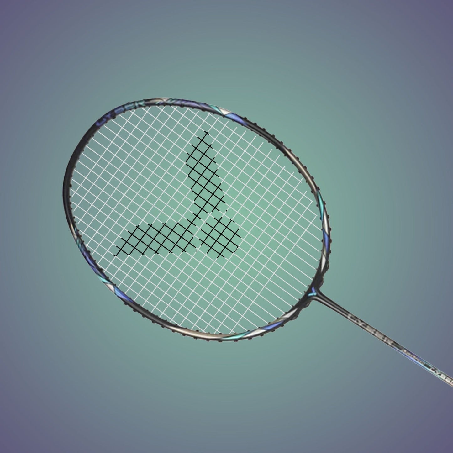 Auraspeed Cyber C racket, flexible badminton racket, high resilience graphite, nano resin frame, free core technology, black badminton racket, lightweight 4U racket, fast responsive racket, tournament badminton gear, advanced performance, durable graphite shaft, competitive racket, flexible shaft, high tension racket, professional badminton racket