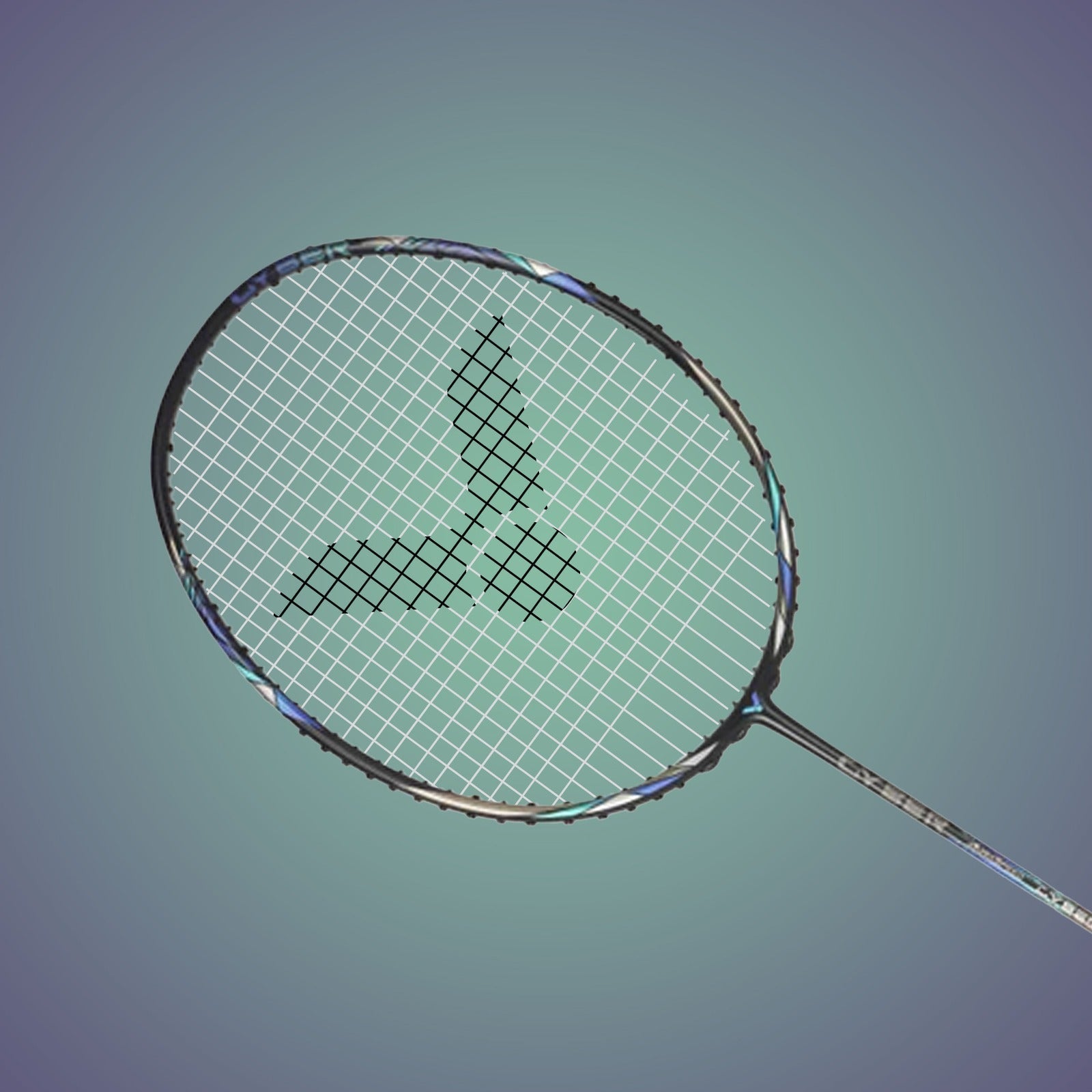 Auraspeed Cyber C racket, flexible badminton racket, high resilience graphite, nano resin frame, free core technology, black badminton racket, lightweight 4U racket, fast responsive racket, tournament badminton gear, advanced performance, durable graphite shaft, competitive racket, flexible shaft, high tension racket, professional badminton racket