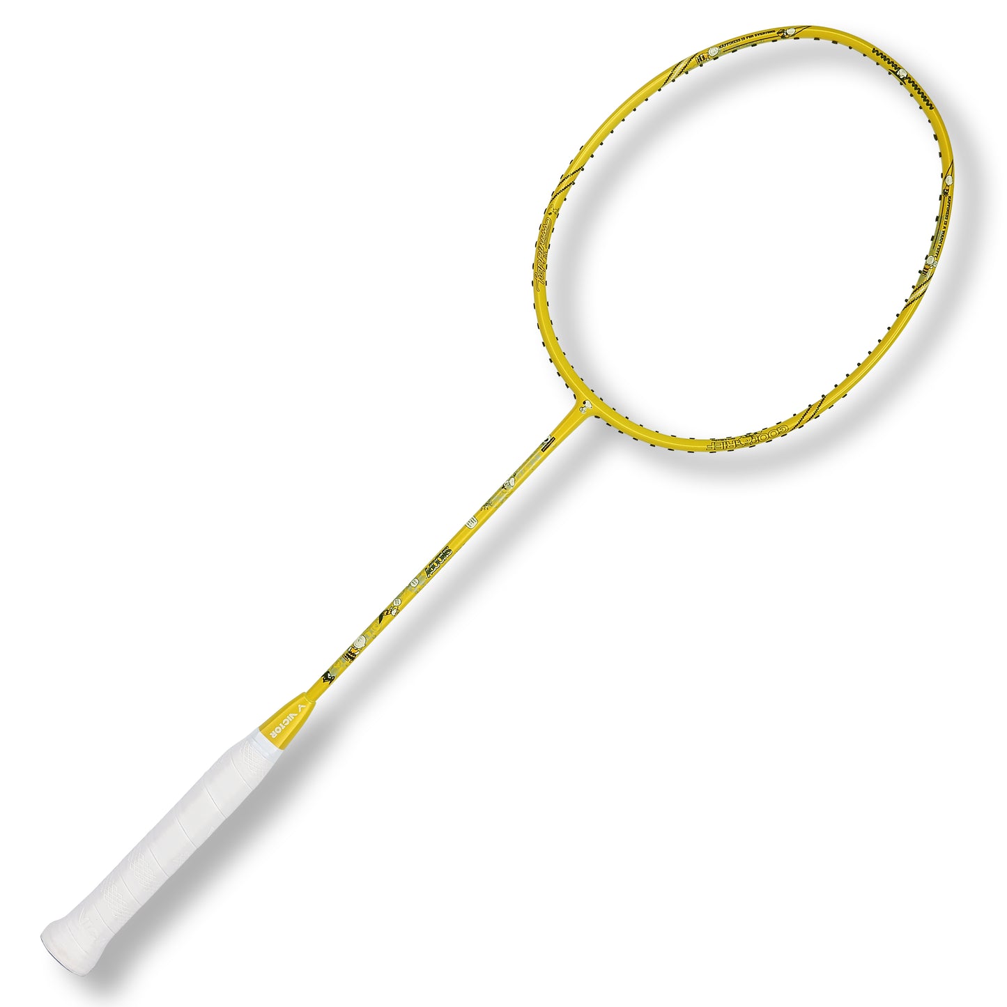 Victor Auraspeed SN Badminton Racket (Peanuts Edition) Strung Racket Pack of 2