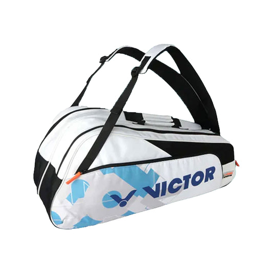 series kitbag Victor BR6219, full‑size badminton kit bag, shoe pocket, racket compartment, accessory pouch, durable polyester bag, team training kit carrier, everyday use bag, strong construction, travel‑ready bag, badminton gear organiser, lightweight kit bag, large capacity design, court ready storage