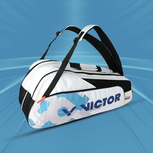 series kitbag Victor BR6219, full‑size badminton kit bag, shoe pocket, racket compartment, accessory pouch, durable polyester bag, team training kit carrier, everyday use bag, strong construction, travel‑ready bag, badminton gear organiser, lightweight kit bag, large capacity design, court ready storage