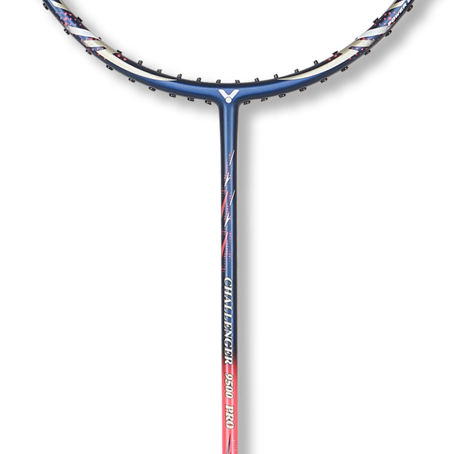 Challenger 9500 Pro racket, medium flex racket, lightweight graphite frame, free core technology, balanced control racket, high precision shots, professional badminton racket, 4U grip, durable racket frame, tournament badminton gear, advanced technology, flexible shaft, competitive sports equipment, high performance racket, graphite racket